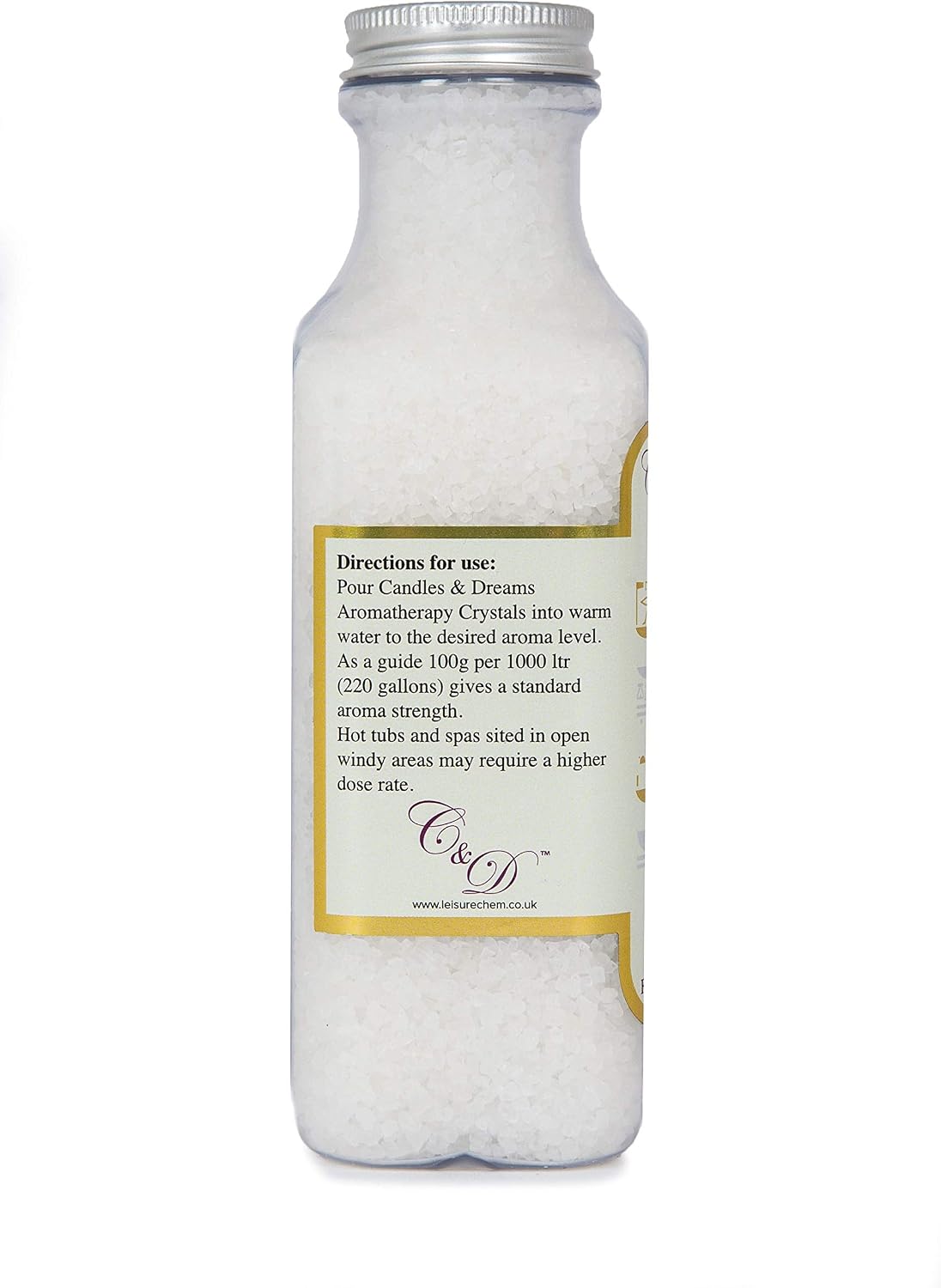 Candles And Dreams Hot tub Spa / Bath Aromatherapy Scents Crystals (White Jasmine) Vegan (500g), 500 g (Pack of 1) - Image 3