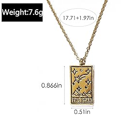 Mysticism Divination Rider Waite Tarot Card Pendant