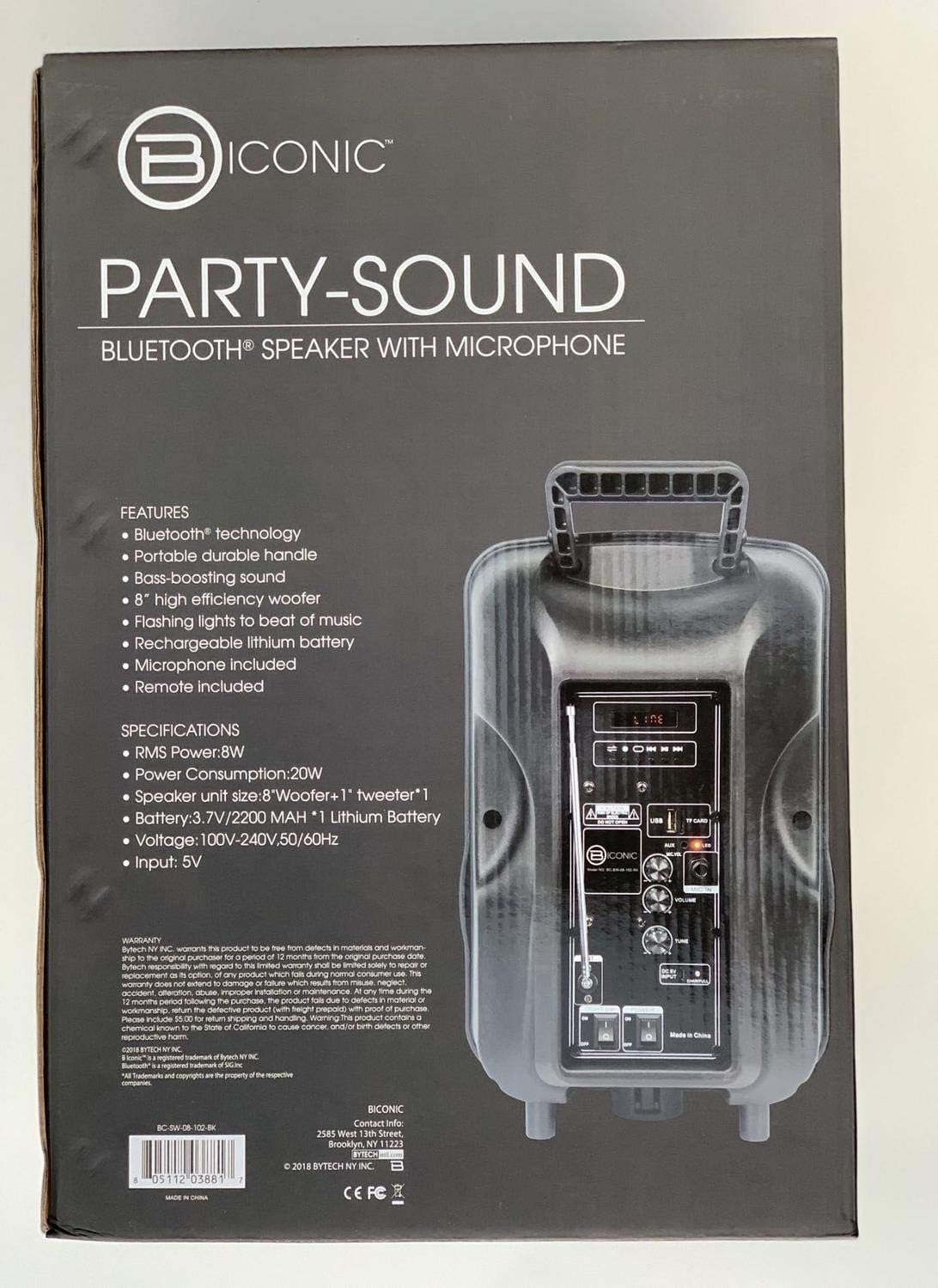 biconic party sound