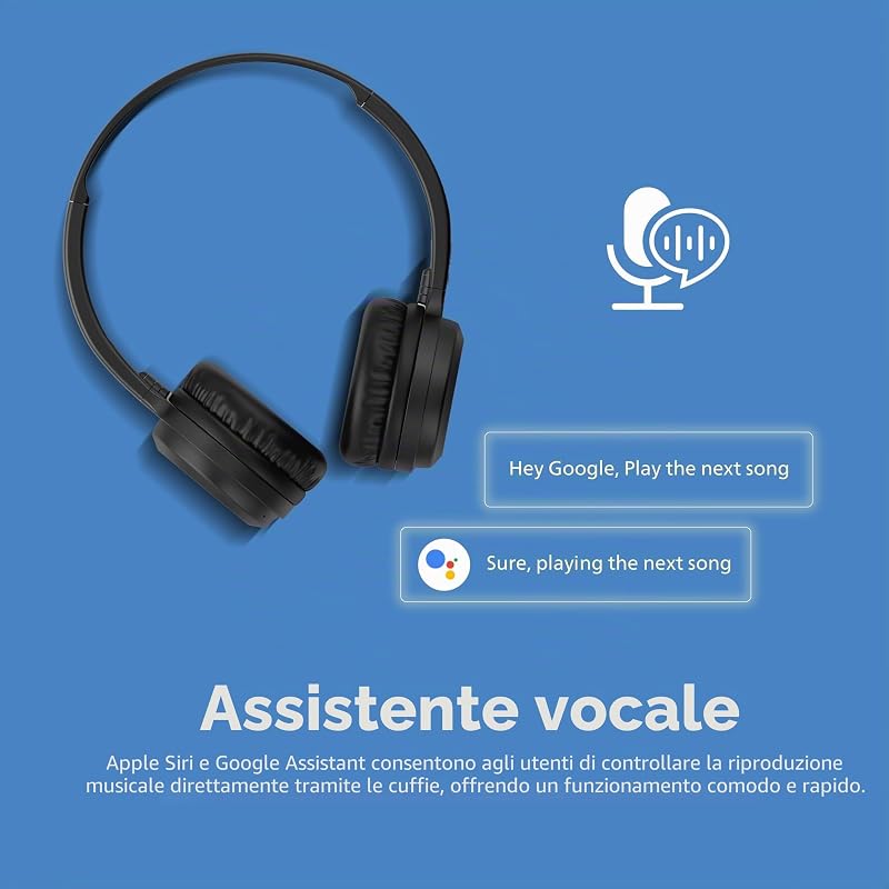 Cuffie con Bluetooth TAH1108BK - Nero
