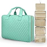 urophylla Detachable Travel Toiletry Bag for Women - Large Toiletry Bags for Traveling Women - Hanging Makeup Cosmetic Bag, Organizer for Travel Accessories Cruise Essential - Travel Size Toiletries
