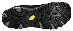 Merrell Men's Moab 3 Hiking Shoe, Black/Black, 10 W