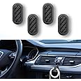 RGOAANC 4PCS Car Mini Hooks, Car Dashboard Hook, Multifunctional Auto Backseat Hangers, Vehicle Interior Accessories Car Stic