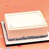 Culpitt 16x12 Cake Board & Box Combo, Silver Fern Cake Drum, 0.5" Thick view 9