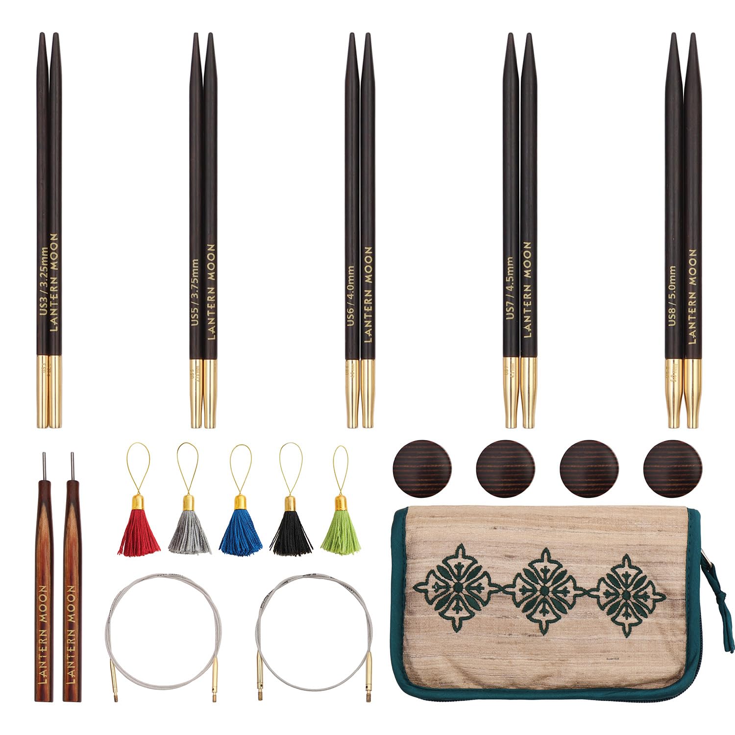 Lantern Moon - Lantern Moon Legacy (13cm) Interchangeable Needle - 1 Set, Green — image 1