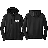 NYC FACTORY Mens Performance Security Fleece Pullover Hoodie Sweatshirt