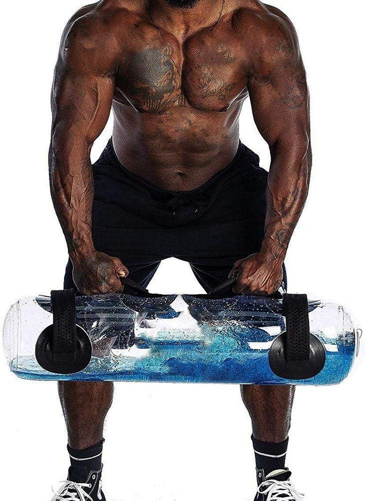 mysticall Workout Sand Bag, 840D TPU Fillable Water Aqua Bag Training Weight Bag Sandbag Training Workout Fitness Exercise Equipment for Muscle Training