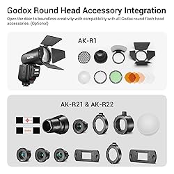 GODOX V1 Pro V1Pro S Round Head Camera Flash for