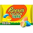 REESE'S PIECES Peanut Butter Eggs, Easter Candy Bag, 10.8 oz