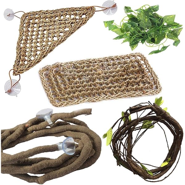 Amazon Com Pivby Bearded Dragon Hammock Jungle Climber Vines