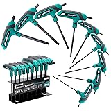 LIBRATON T Handle Torx Wrench Set, T10-T50 Torx