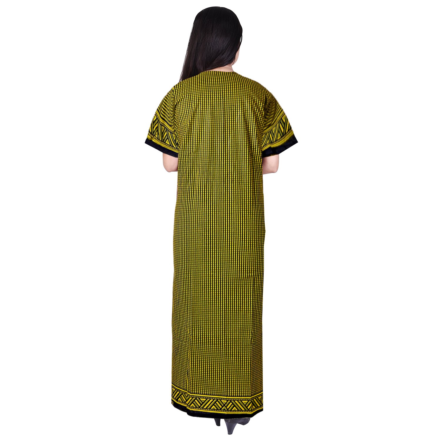 jwf women's cotton nighty, nightdress (free size)