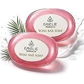 Emelie Products Natural Feminine Soap Bar pH Balanced – 2 Pack x 100g – Cold Process Intimate Wash with Botanical Extracts – Gentle Daily Feminine Hygiene Bar, for Daily Comfort & Fresh Feel