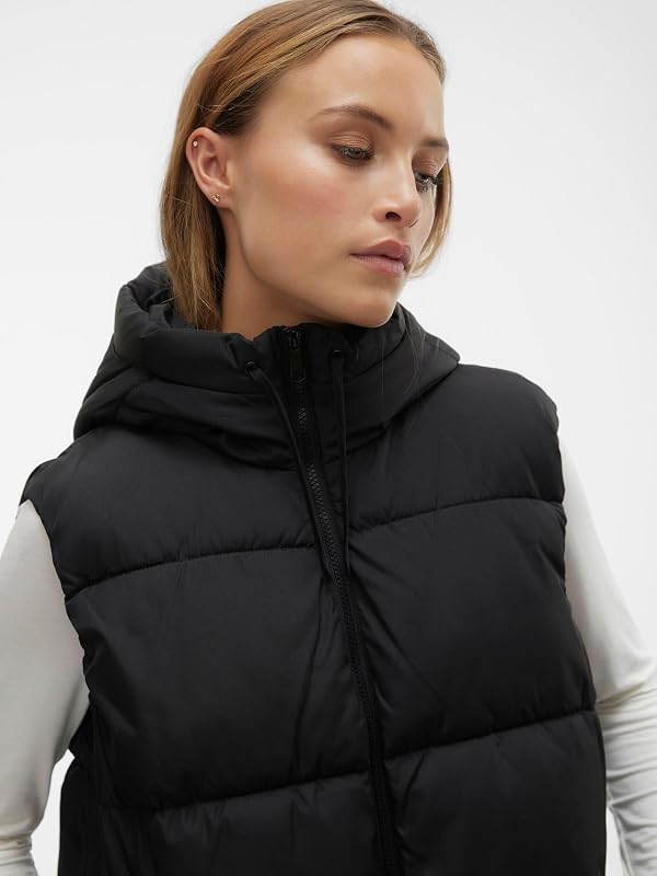 Chaleco femenino VMLIGAANE Chaleco, Negro, S