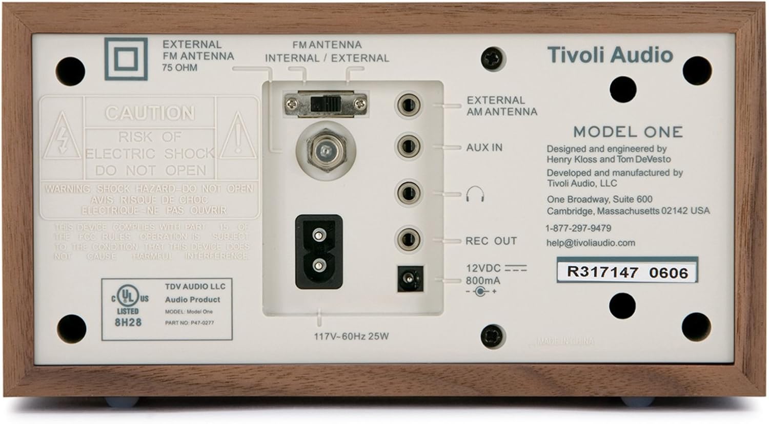 tivoli model 1