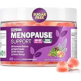 Menopause Supplements Sugar-Free Gummies, Hormone Balance for Women with Herbs Complex & Vitamin D3 K2 & Probiotic, Menopause Relief for Hot Flashes, Night Sweats, Mood Swings (60 Gummies)1