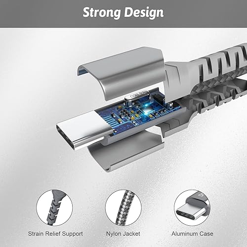 USB-C to Female Headphone Jack Adapter, USB Type C to AUX