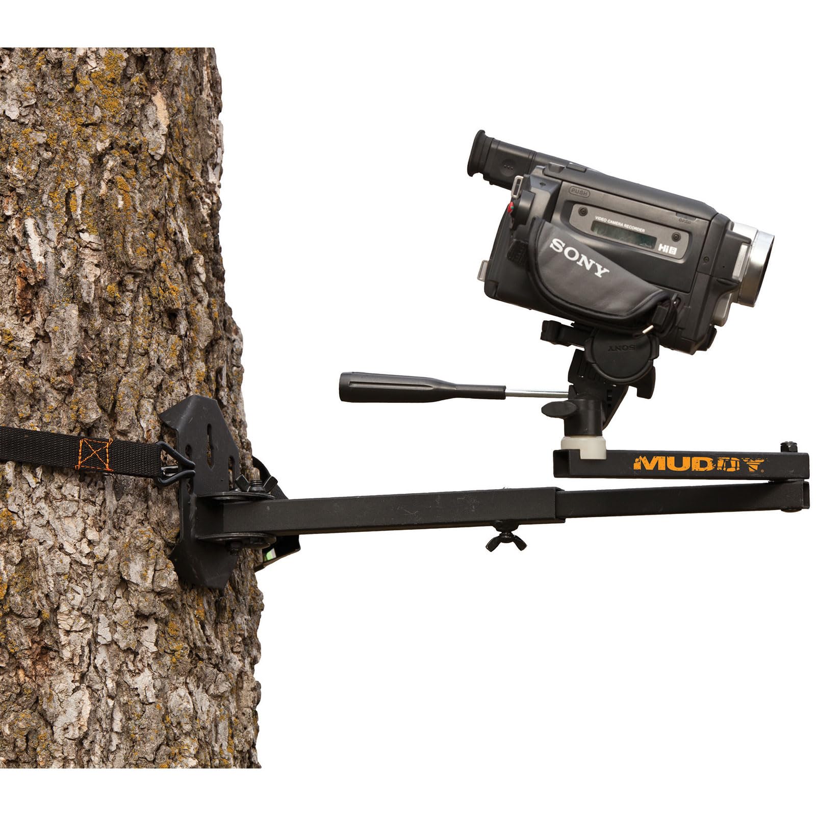 Muddy Basic Trail Camera Arm with Pan Head for Precision Game Cam Positioning