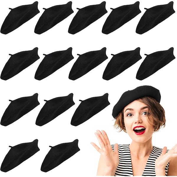 BBTO 12 Pieces Beret Hats for Women French Baggy Hat  display picture 3