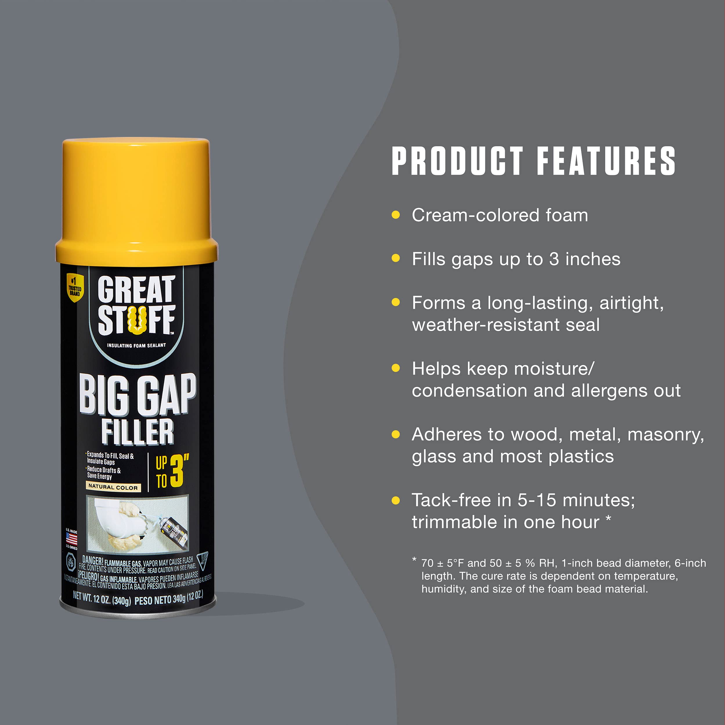 20 Oz Big Gap Filler Insulating Foam Sealant ( Package May Vary ) on