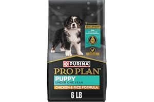Purina Pro Plan High Protein Dry Puppy Food, Chicken and Rice Formula - 6 lb. Bag
