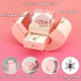 Suewidfay Eternal Rose Gift with I Love You Necklace 100 Languages view 2