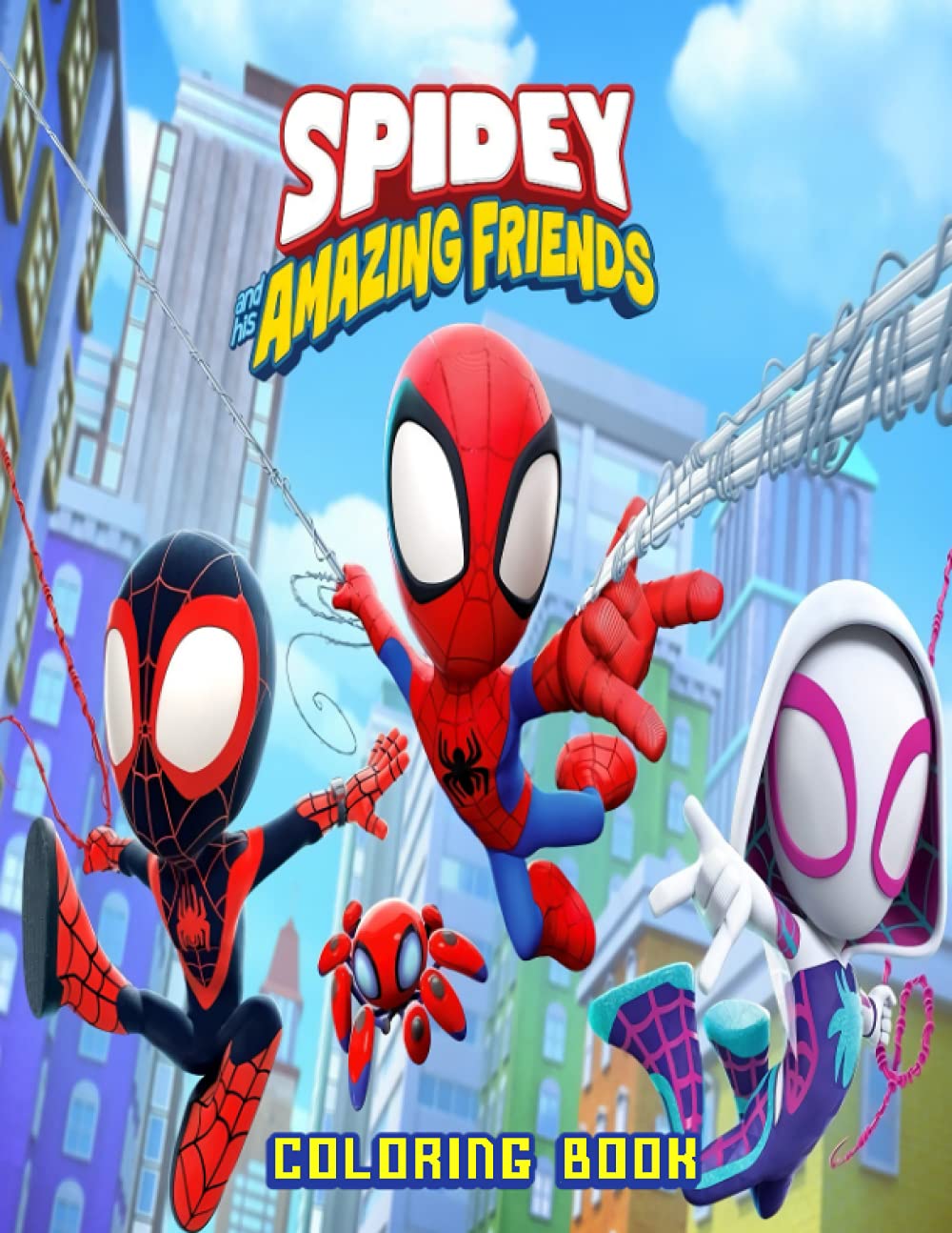 s Golden Spiderman Coloring Pages  Free