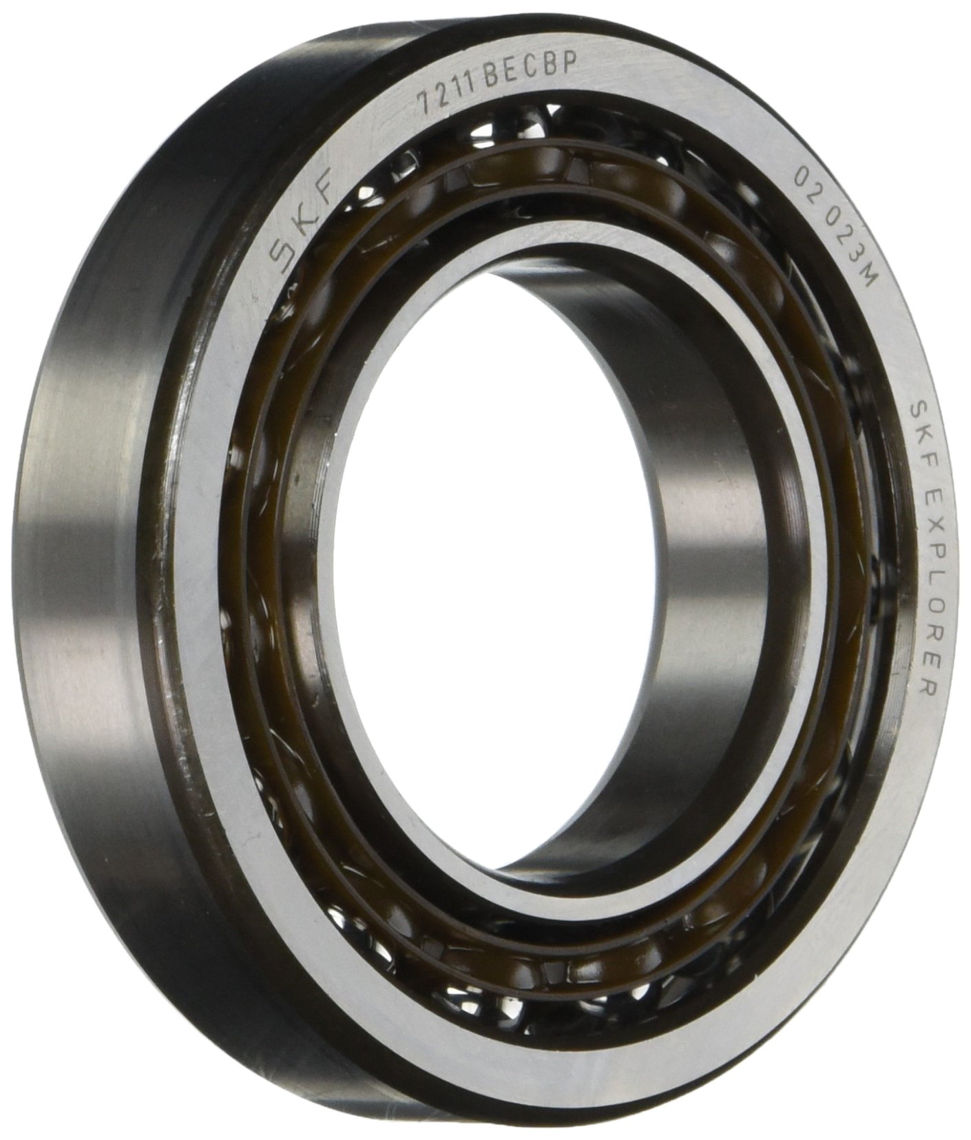 SKF 7211 BECBP Angular Contact Radial Ball Bearing, steel