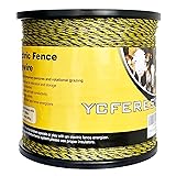 YCFERESY Upgraded Electric Fence Polywire 3366 Feet