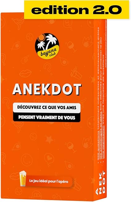 Bayana Club Anekdot Jeu De Societe Pour Aperos Soirees Le Jeu De Cartes Aux 100k
