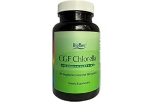 BioPure Chlorella Growth Factor Capsules – Nutrient-Dense, Nutraceutical Superfood Packed with Proteins, Vitamins, Minerals & Amino Acids That Supports Metabolism, Detox & Immunity – 100 Capsules