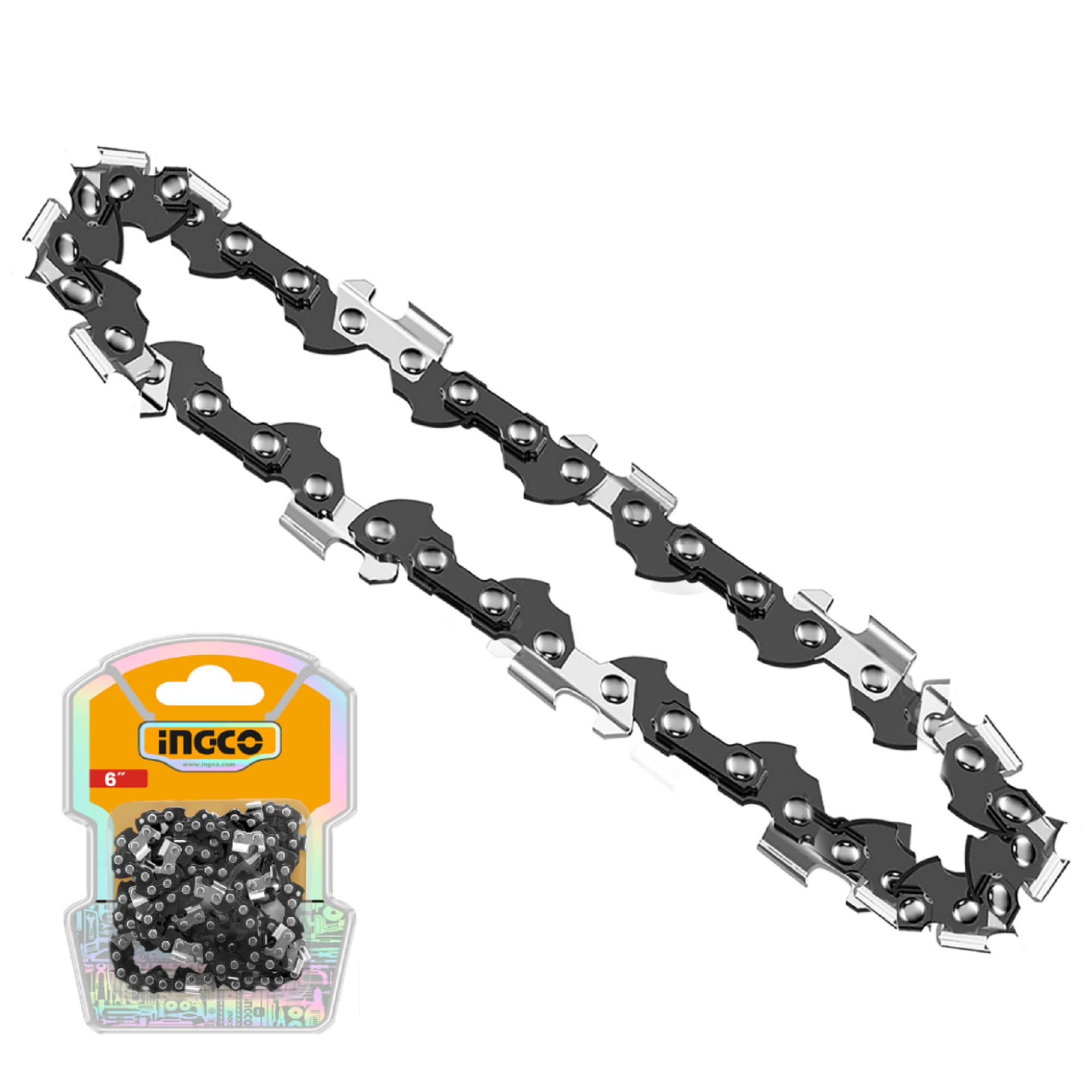 INGCO Chainsaw Chain for 6 Inch Bar, 38 Drive Links Only Suitable for INGCO Mini Chain Saw AGSC50601