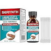 SHISUIZHE Wart Remover Liquid – 30ml Salicylic Acid 17% Treatment for Plantar Warts, Common Warts, Corns & Calluses – Fast Acting Liquid for Hands, Feet & Body