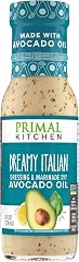 Primal Kitchen Dreamy Italian Salad Dressing & Marinade made with Avocado Oil, Whole30 Approved, Paleo Friendly, and Keto Cer
