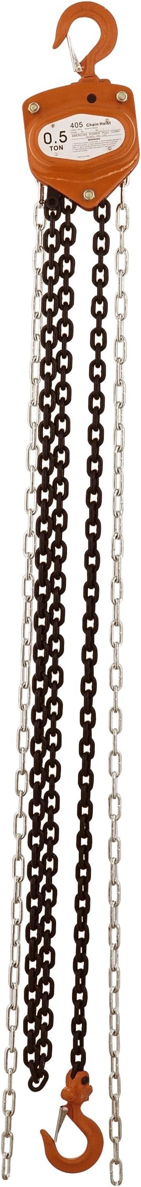 American Power Pull CORP 405 Chain Block, 1/2-Ton