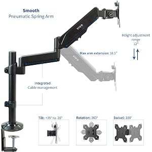 9 Best Monitor Arms For UltraWide Monitors [Reviews+Buyer's Guide]