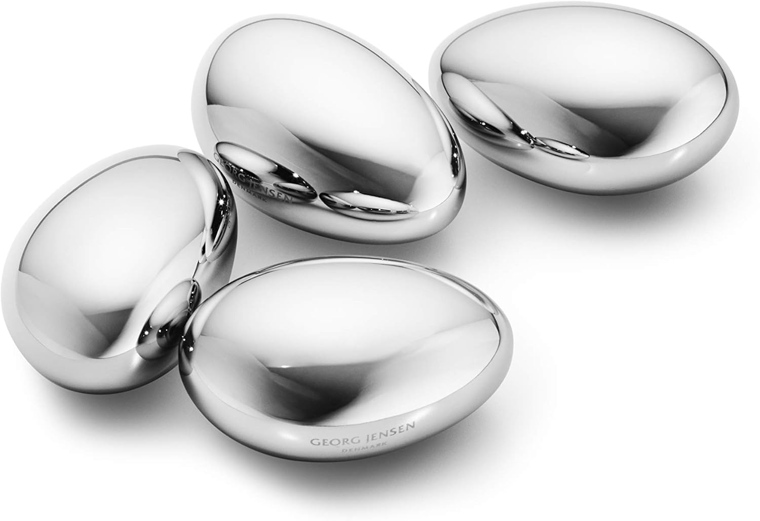 Jensen Reuseable Ice Cubes, Stainless Steel, Silver, One Size