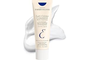 Embryolisse Lait-Crème Concentré, Multifunction Daily Face Moisturizer and Makeup Primer, Suitable for All Skin Types. French Face Cream With Shea Butter & Aloe Vera