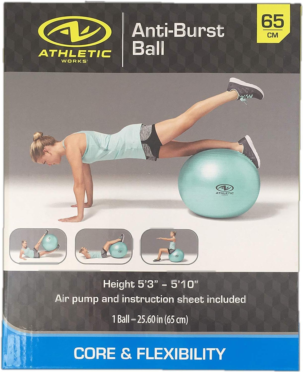 athletic works exercise ball