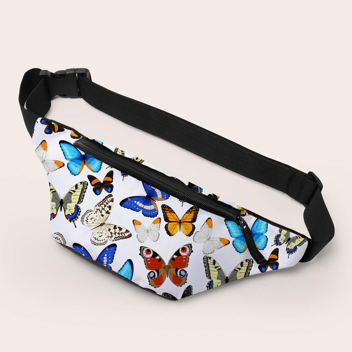 JUNLILIN Bum Bag Zipper Travel Waist Bags Women Bum Bag