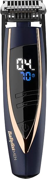 BaByliss for Men Super Stubble XTP Beard Trimmer 0.4-5mm 24 Settings Blue Rose view 4