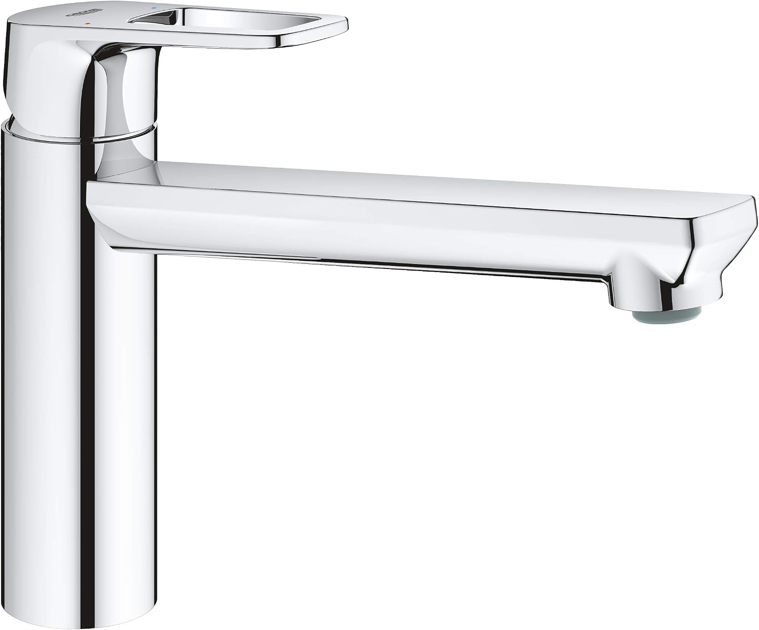 GROHE Bauloop 2020 Single-Lever Sink Mixer 1/2" Chrome 31706000, mittelhoher Auslauf