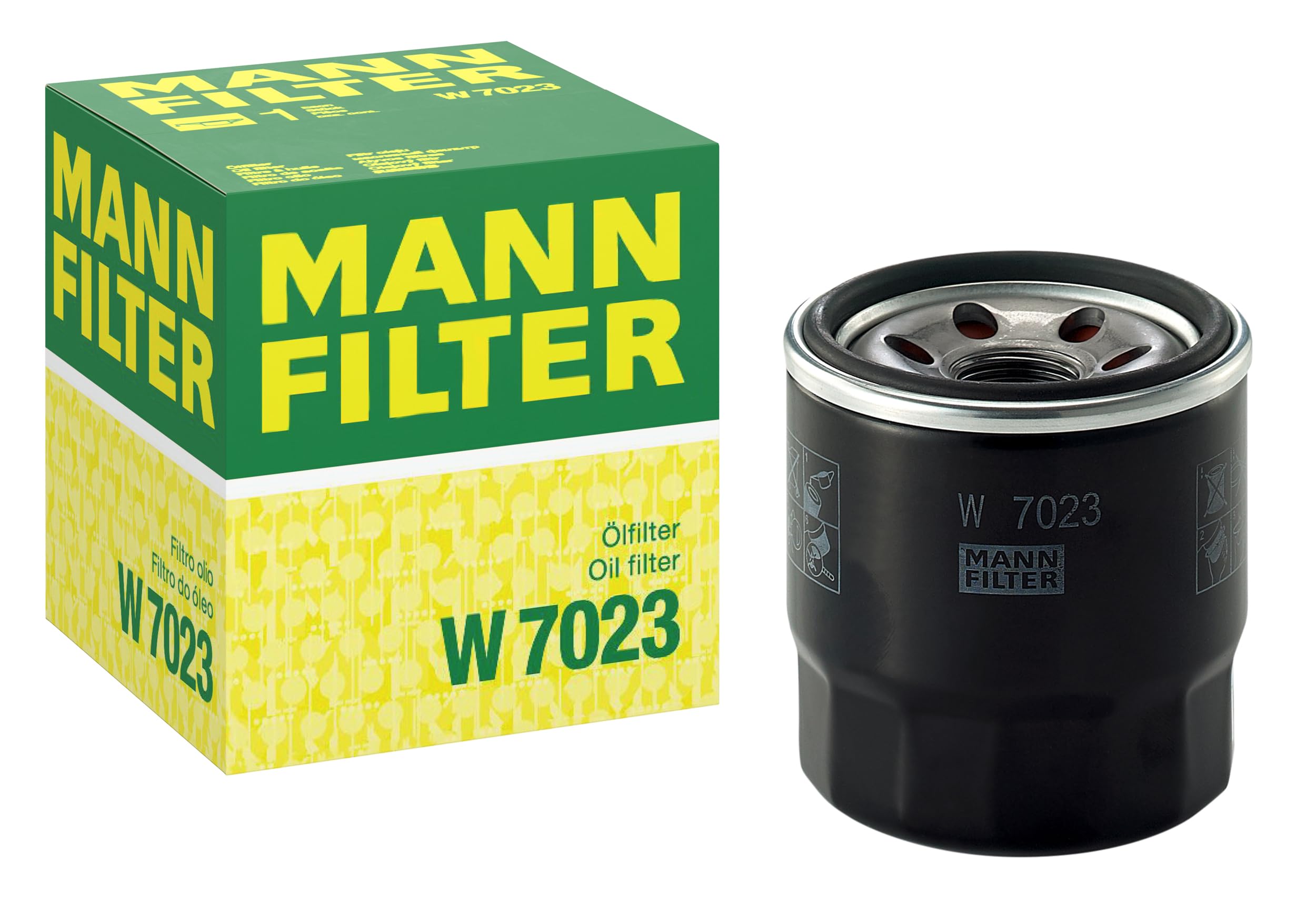 MANN-FILTER W 7023 Oil Filter - for Cars + Transporters