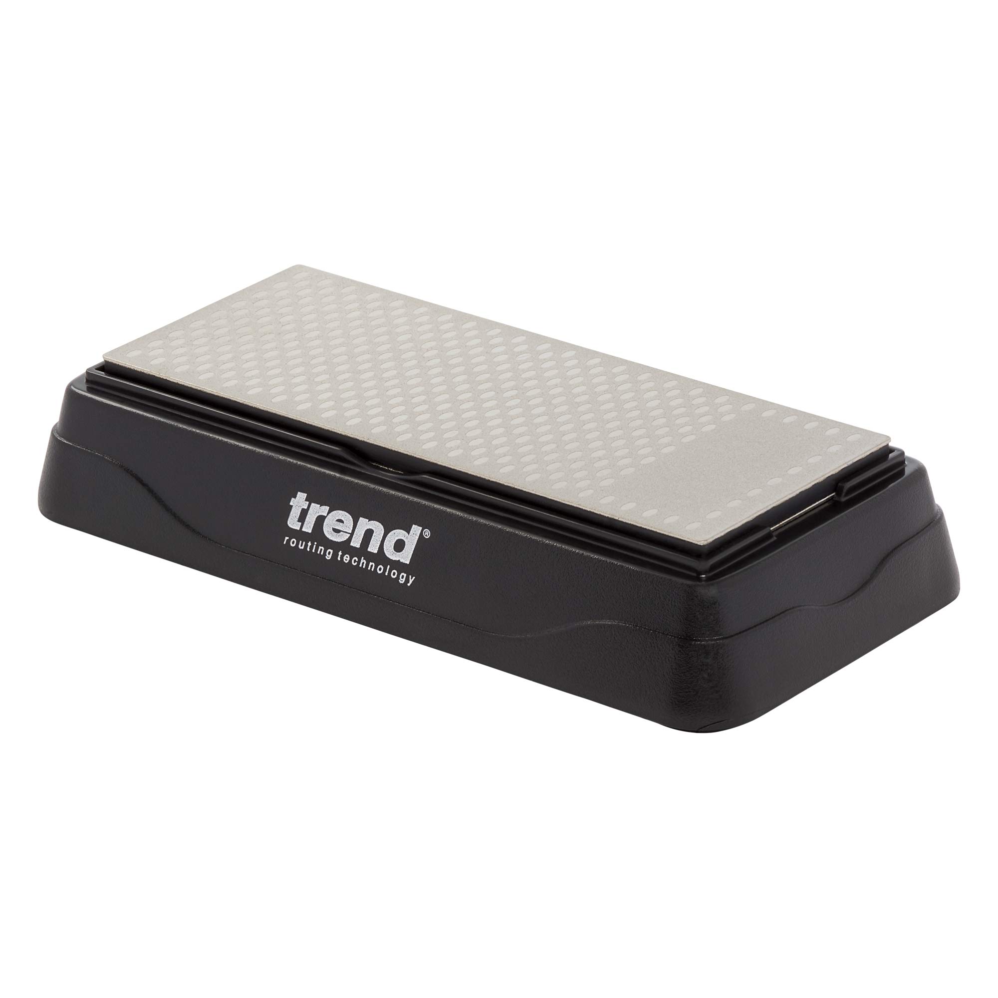 Trend Craft Pro Double-Sided Diamond Bench Stone, Coarse & Fine Grits, CR/DWS/B6/FC