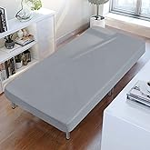 Cot Sheets 31" x 75", Cot Size Sheet Fitted with Narrow Twin/Camp Bunk/Rvs Bunk/Guest Beds/Army Cots/Trifold Mattress, Super 