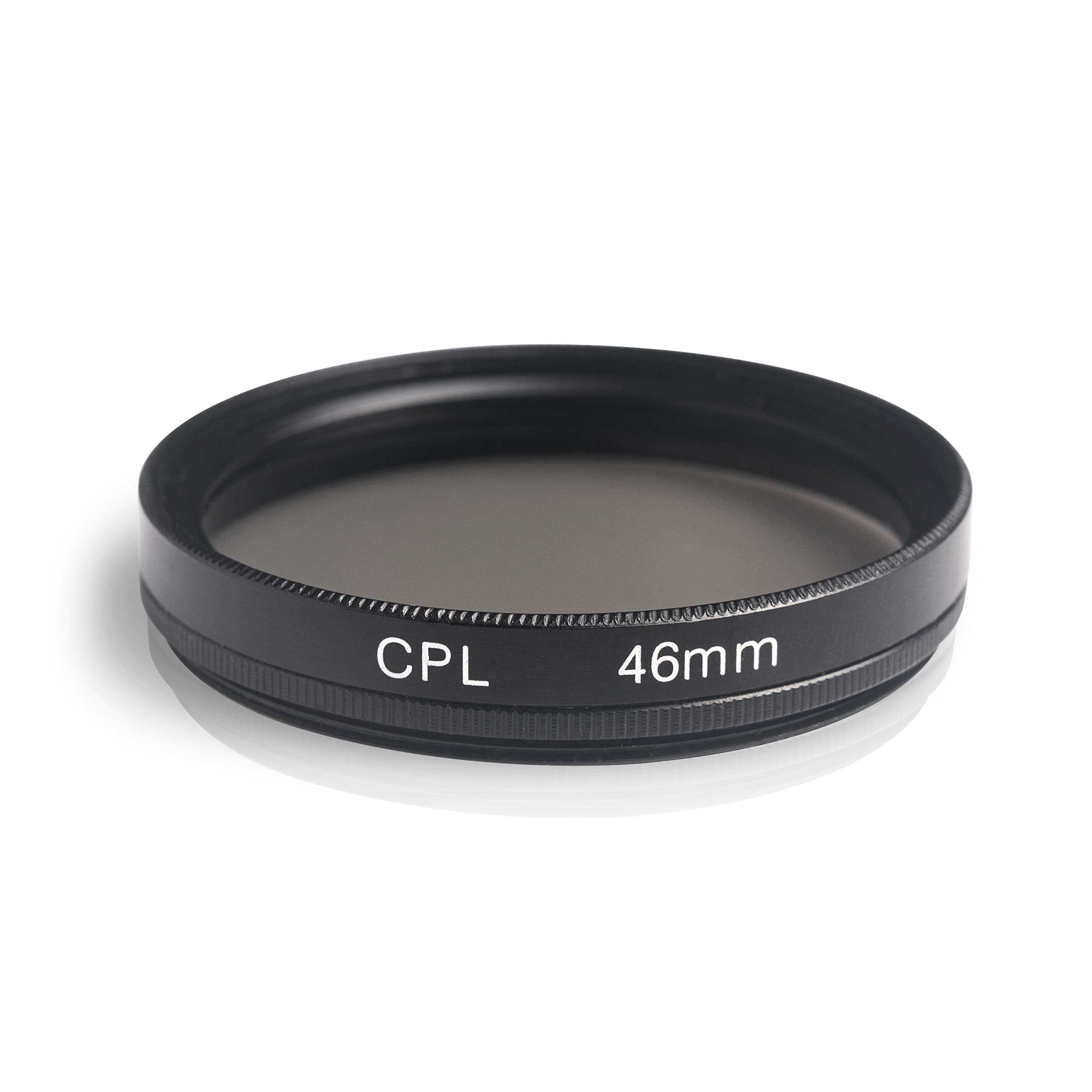 Ares Foto® CPL Circular Polarizing Filter, Polfilter, optical glass & aluminum. For Canon Sony Nikon Fujifilm Pentax Tamron Sigma Leica Olympus Panasonic (46mm)