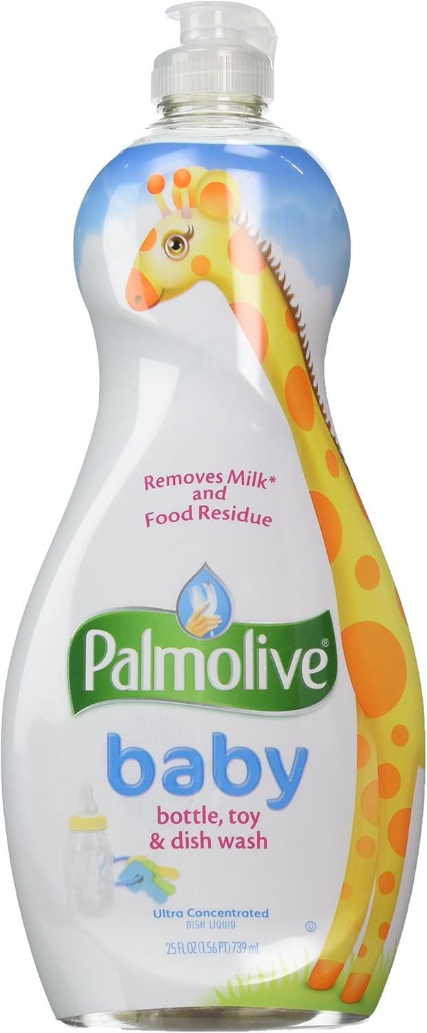 Palmolive Ultra Baby Bottles, Toy and Dish Wash Liquid, 25 ounce (3