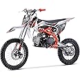 HHH 125cc Dirtbike X18 Dirt Bike DB X18 Racing DB18 Dirtbike 125cc 4 Speed Manual Clutch and Big Size Tires 17/14 inches