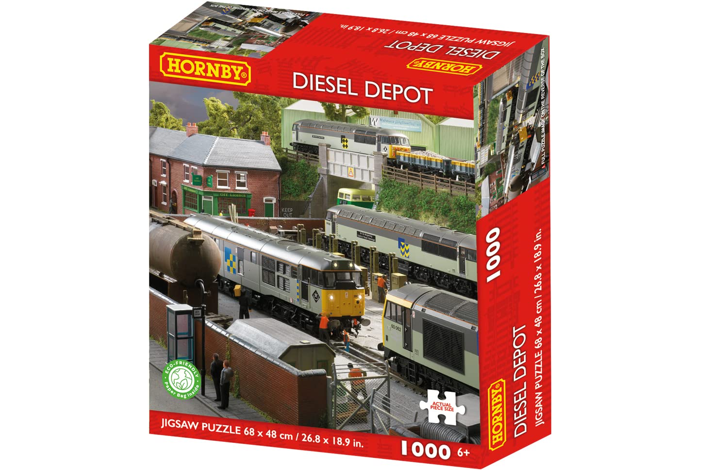 Hornby Diesel Depot,1000 piece jigsaw puzzles