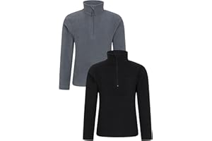 Mountain Warehouse Camber II Kids Half-Zip Fleece - Lightweight